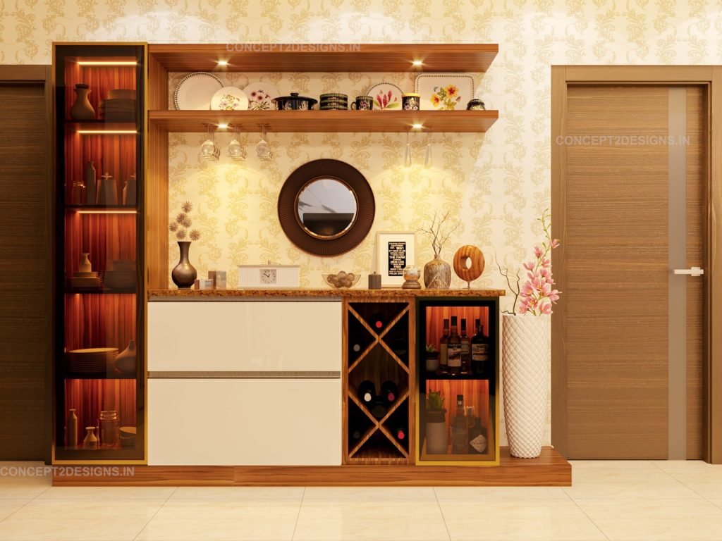 crockery unit